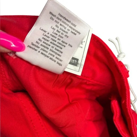 NEW Judy Blue Red Highwaisted Stretch Straight leg Jeans Size 9/29 - Picture 3 of 12